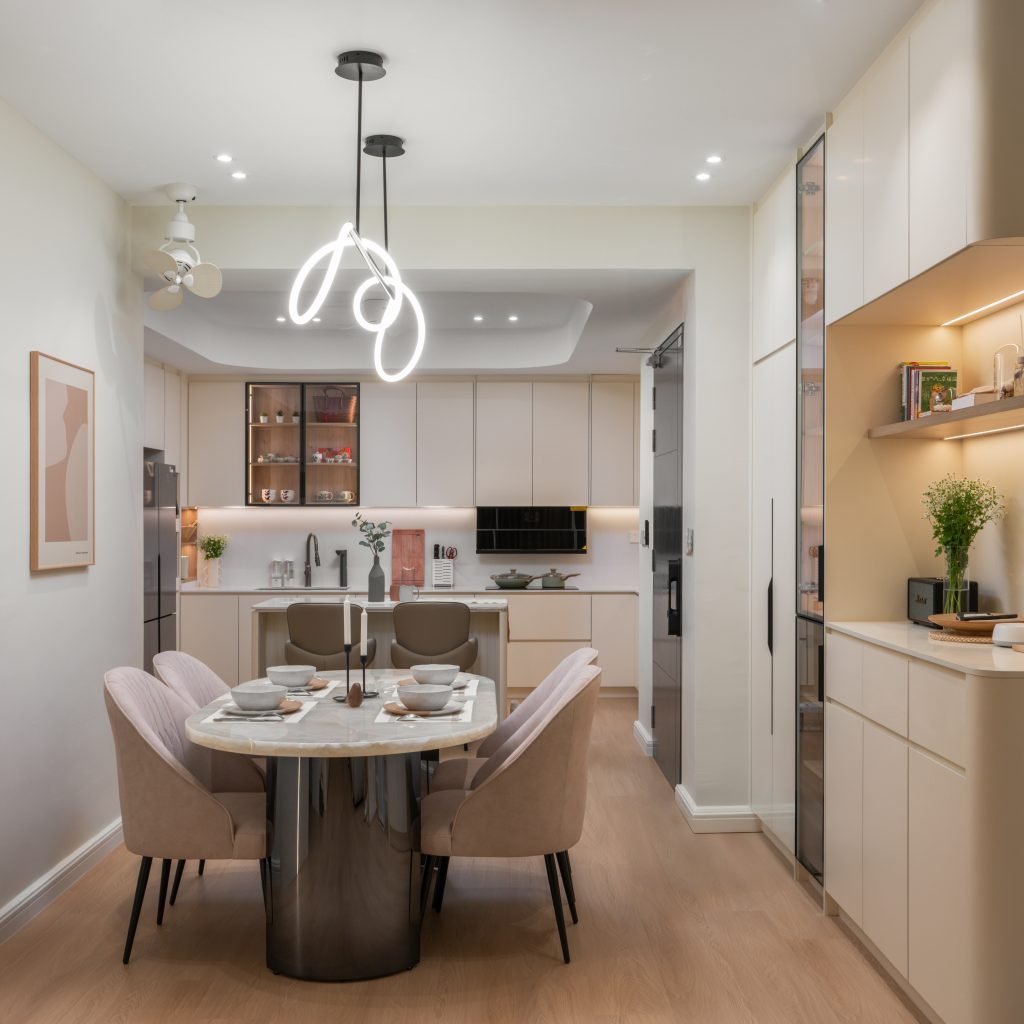 View of Residence Uno- Creamy Scandinavian - Anwill Design & Renovation